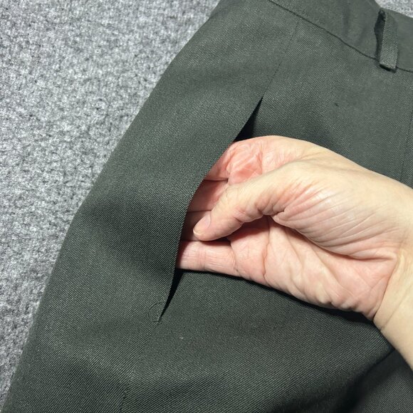 Vintage Women's Harve Benard Dress Pants 14 W-30" Wool High Waist Pleated Office - Picture 9 of 16